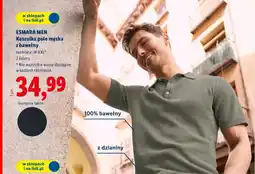 Lidl Koszulka polo męska Esmara oferta