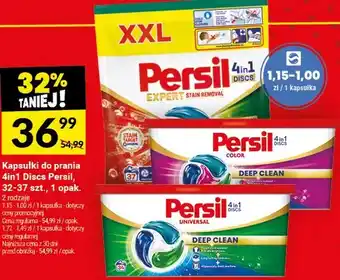 Twój Market Kapsułki do prania 4in1 Discs Persil oferta