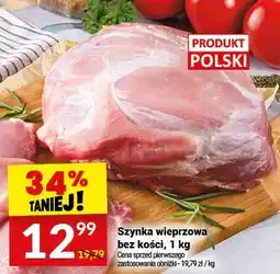 Twój Market Szynka wieprzowa bez kości oferta