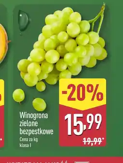 ALDI Winogrona oferta