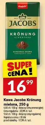 Twój Market Kawa Jacobs Krönung mielona oferta