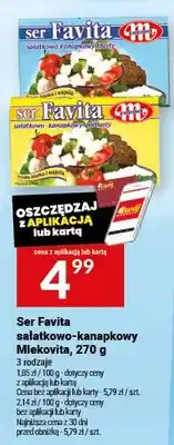 Twój Market Ser Favita sałatkowo-kanapkowy Mlekovita oferta