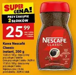 Twój Market Kawa Nescafé Classic mielona instant oferta