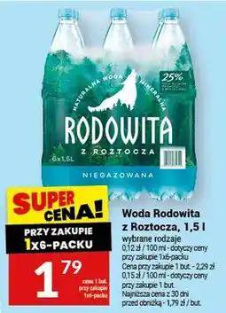 Twój Market Woda Rodowita z Roztocza oferta