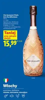 Wino musujące Vino Spumante D'Italia Extra Dry Millesimato
