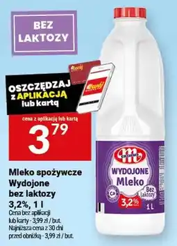 Twój Market Mleko spożywcze bez laktozy Wydojone 3,2% oferta
