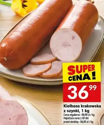 Twój Market Kiełbasa krakowska z szynki oferta