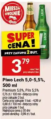 Twój Market Piwo Lech 5,0-5,5% oferta