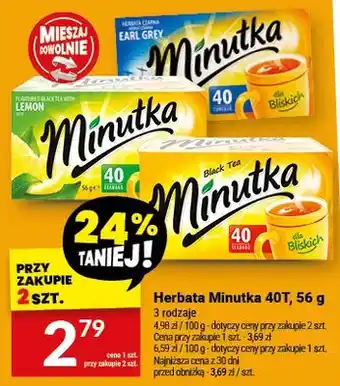 Twój Market Herbata Minutka 40T oferta