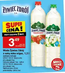 Twój Market Woda Żywiec Zdrój z nutą soku n/gaz oferta