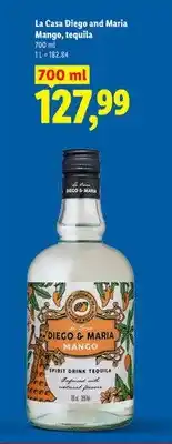 Lidl Mango, tequila oferta