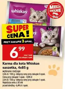 Twój Market Karma dla kota Whiskas saszetka oferta