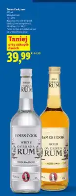 Lidl Rum James Cook White Oversea Ron Blanco oferta