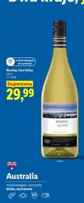 Lidl Wino Riesling Clare Valley oferta