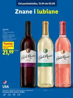 Lidl Wino Pink Moscato oferta