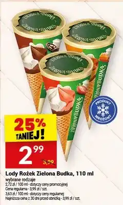 Twój Market Lody Rożek Zielona Budka oferta