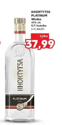 Kaufland Wódka platinum oferta