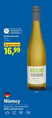 Lidl Wino Riesling Scheurebe oferta