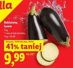 Lidl Bakłażany, luzem oferta
