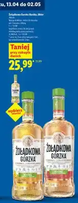 Lidl Likier Gorzka Rzeska Mango & Melon, Arbuż & Limonka lub Limonka z Miętą oferta