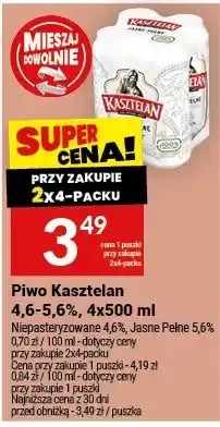 Twój Market Piwo Kasztelan oferta