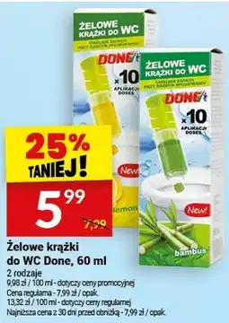 Twój Market Żelowe krążki do WC Done oferta