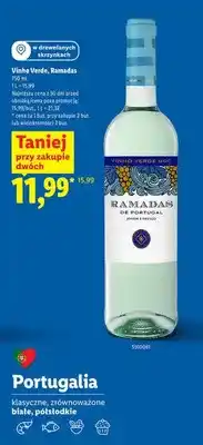 Lidl Wino Vinho Verde, Ramadas oferta