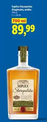 Lidl Staropolska Oryginalna wódka oferta