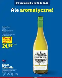 Lidl Wino białe Sauvignon Blanc oferta