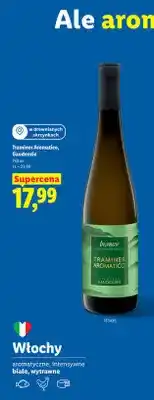 Lidl Wino białe Traminer Aromatico oferta