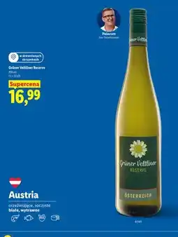 Lidl Wino Grüner Veltliner Reserve oferta