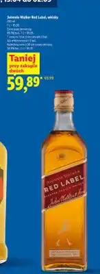 Lidl Whisky Red Label oferta
