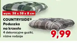 Kaufland Poduszka na krzesło 4 dekoracyjne guziki, różne rodzaje oferta