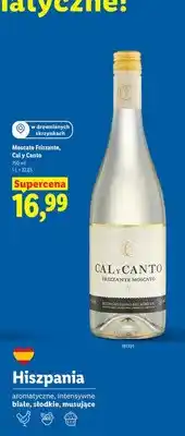 Lidl Wino Moscato Frizzante oferta
