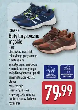 ALDI Buty turystyczne Crane oferta