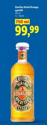 Lidl Hotel Orange aperitif oferta