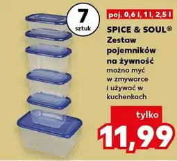 Kaufland Zestaw pojemników na żywność można myć w zmywarce i używać w kuchenkach oferta