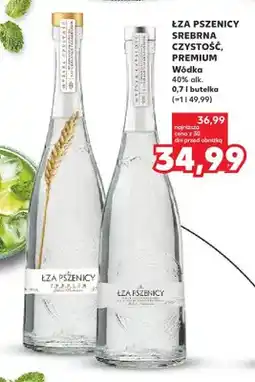 Kaufland Wódka łza pszenicy srebrna czystość premium oferta