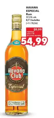 Kaufland Rum Havana Club Especial oferta