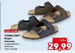 Kaufland Klapki skórzane z regulowanymi klamrami, różne rodzaje oferta