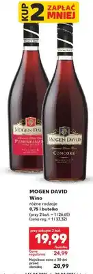 Kaufland Wino różne rodzaje oferta