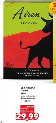 Kaufland Wino białe wytrawne Airen Trocken oferta