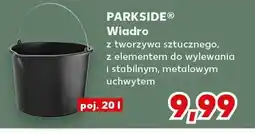 Kaufland Wiadro z tworzywa sztucznego, z elementem do wylewania i stabilnym, metalowym uchwytem oferta