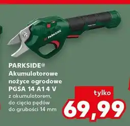 Kaufland Akumulatorowe nożyce ogrodowe PGSA 14 A1 4 V oferta
