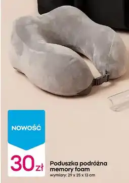 Pepco Poduszka podróżna memory foam 29x25x13 cm oferta