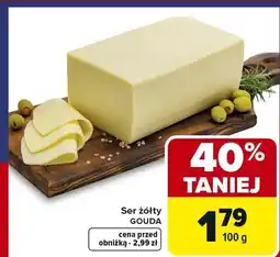 Carrefour Ser żółty oferta