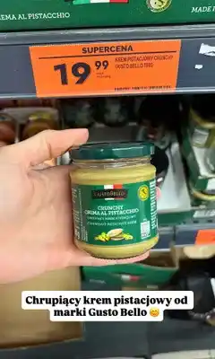 Biedronka Krem pistacjowy crunchy oferta