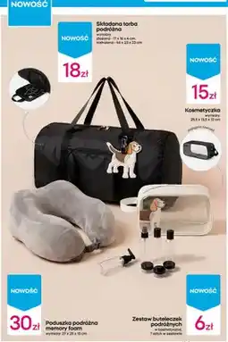 Pepco Poduszka podróżna memory foam oferta