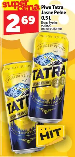 Topaz Piwo Tatra oferta