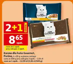 Auchan Karma dla kota Gourmet, Purina oferta
